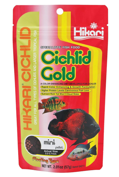 Hikari Cichlid Gold Mini Pellet 57g