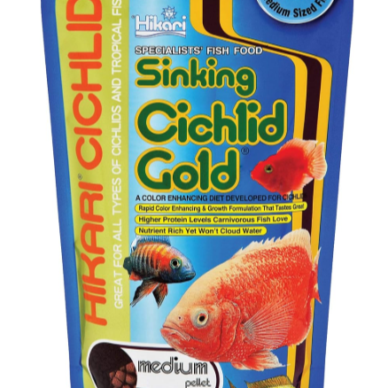 Hikari Sinking Cichlid Gold Med Pellets 342g