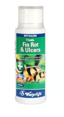Waterlife Myxazin - Fin Rot & Ulcers 100ml