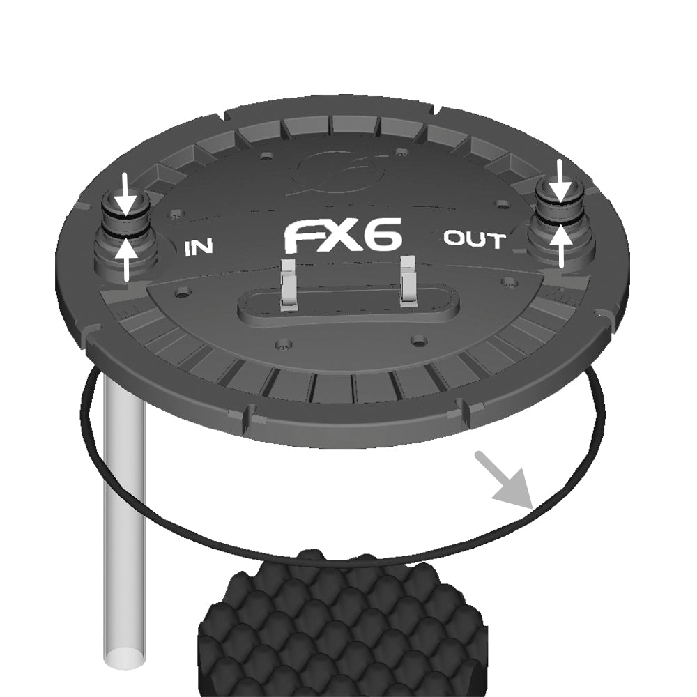 Fluval FX6 Service Kit Box - Lid O-Ring