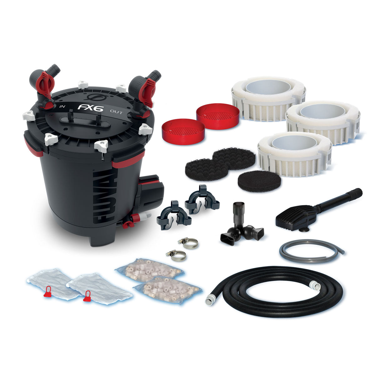 Fluval FX6 External Filter - Pieces included