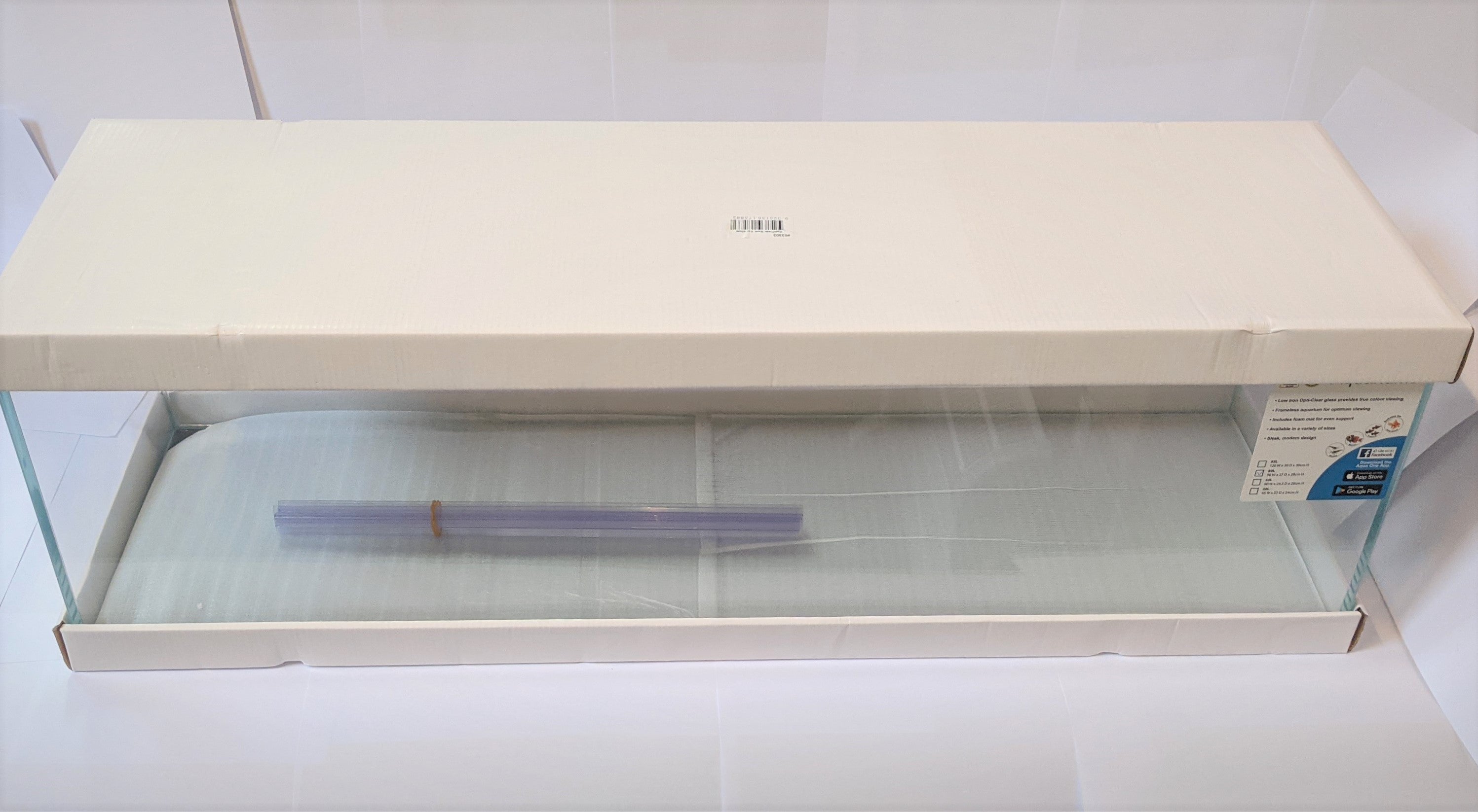 Aqua One Opti Clear 90cm Long Tank (90x27x28cm)